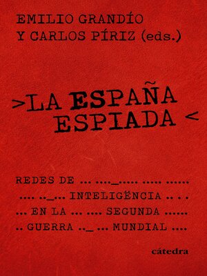 cover image of La España espiada